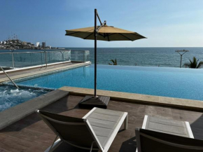 Luxury condo en Malecón, Alberca Infinity & Jacuzzi